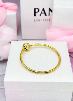 Браслет «cияющая корона o» pandora