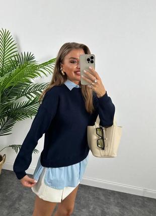 Красивый женский джемпер - обманка❤️