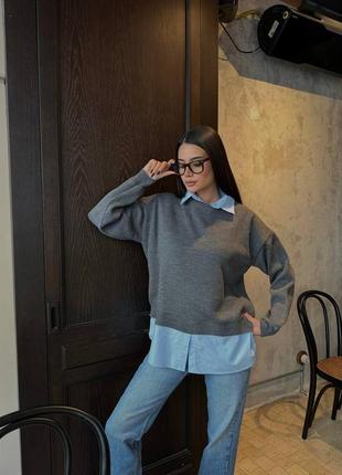 Красивый женский джемпер - обманка❤️