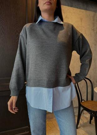 Красивый женский джемпер - обманка❤️