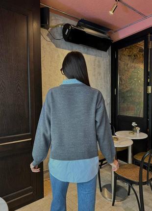 Красивый женский джемпер - обманка❤️