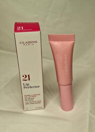 Блиск для губ clarins natural lip perfector 21