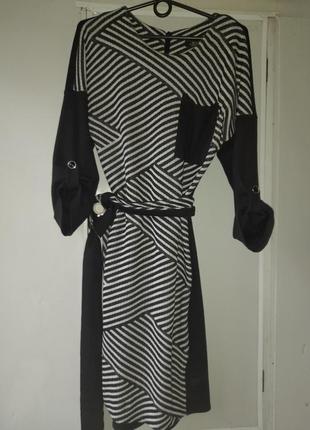 Платье теплое платье вязаное