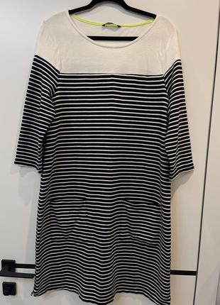 Стильна сукня в смужку