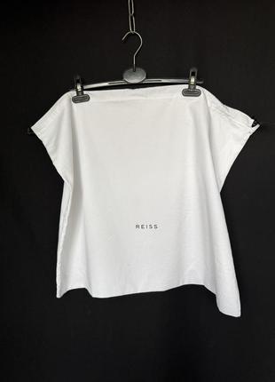 Reiss большой белый пыльник чехол органайзер для сумки для обуви мешок3 фото