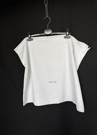 Reiss большой белый пыльник чехол органайзер для сумки для обуви мешок