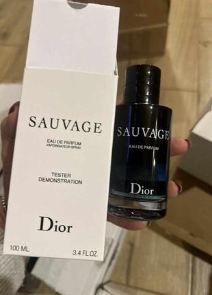100 мл  sauvage , парфюм. восточные, фужерные
