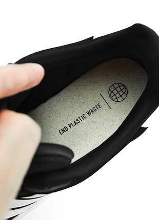 Брендові оригінальні чорні бігові кросівки adidas 28.5 см6 фото