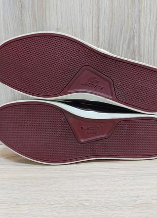 Кроссовки lacoste оригинал мокасины8 фото