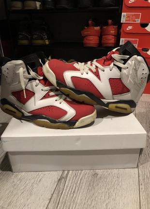 Jordan 6 retro white/red