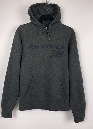 Чоловіче сіре худі кофта new balance