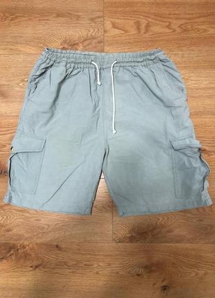 Шорти чоловічі бірюзові карго man, розмір s - m.