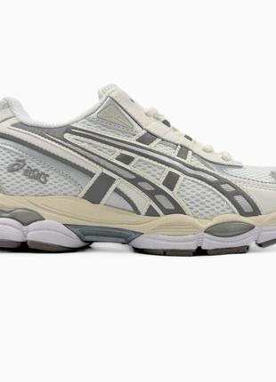 Мужские кроссовки asics gel-nyc 2055 beige grey v / smb