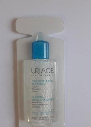 Uriage thermal micellar water normal to dry skin мицеллярная вода для сухой кожи.