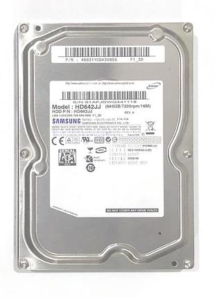 Жесткий диск samsung hd642jj