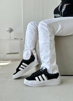 Adidas campus x bad bunny black/white