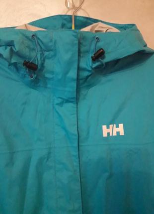 Оригинальная легкая куртка ветровка дождевик helly hansen5 фото