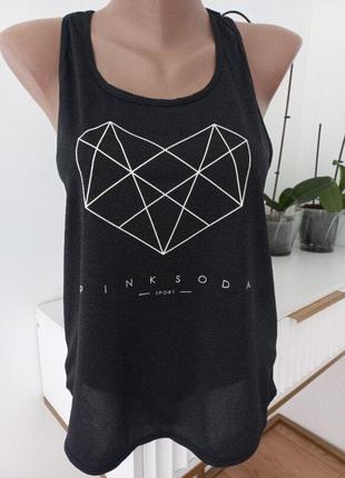 Pink soda sport майка для занять спортом, тренувань 36 розмір