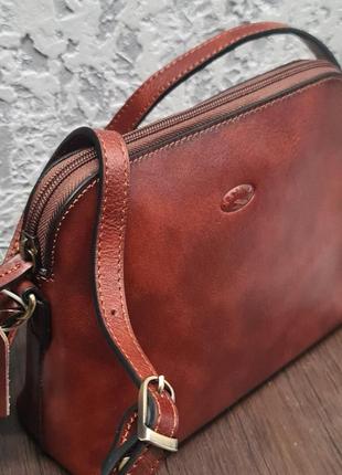 Шкіряна жіноча сумка katana