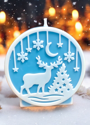 Новогодняя свеча