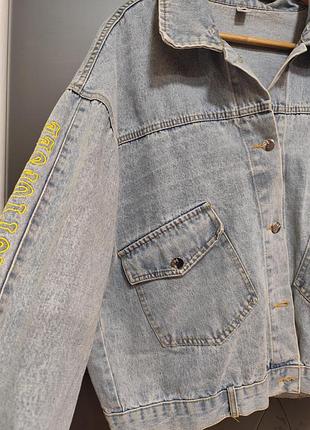 Джинсовка оверсайз 2