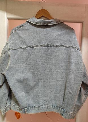 Джинсовка оверсайз 4