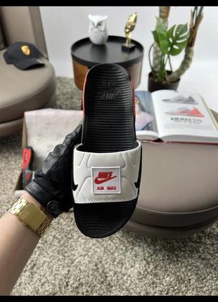 Женские шлепанцы nike air max 90 slide white