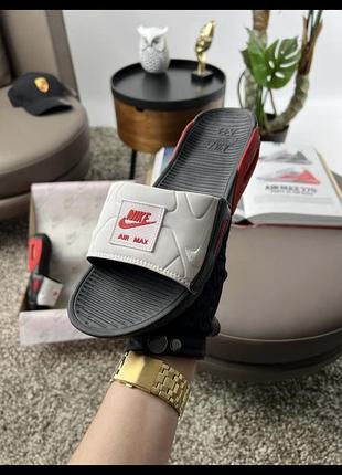 Чоловічі шльопанці nike air max 90 slide white