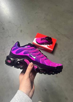 Кроссовки женские nike tn pink violet2 фото