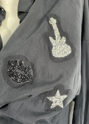 Рубашка zara oversize s