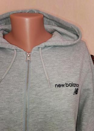 Толстовка худі зіпка світшот кофта new balance з німеччини