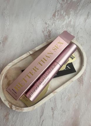 Туш too faced better than sex mascara