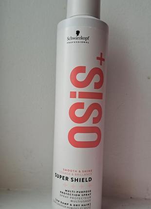 Многофункциональный защитный спрей для волос schwarzkopf professional osis+ super shield multi-purpose protection spray
