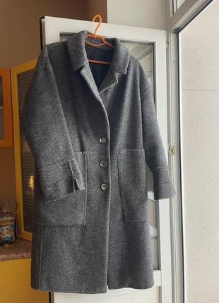 Пальто зимнее женское oversize