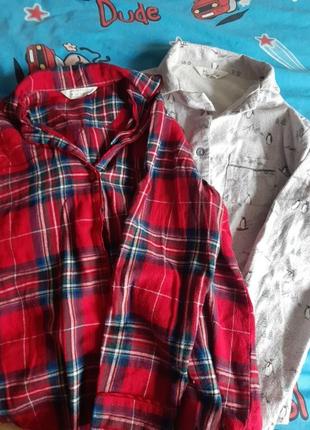 Фланелеві сорочки (лот).