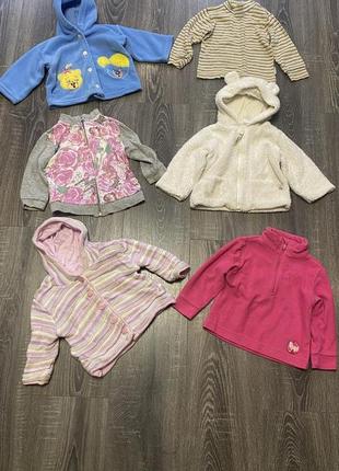 Пакет вещей на девочку 3-6мес(62-68см)