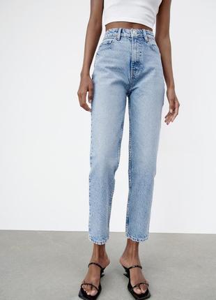 Джинси mom fit моми zara 34 xs