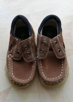 Детские лоферы ботиночки genuine kids
