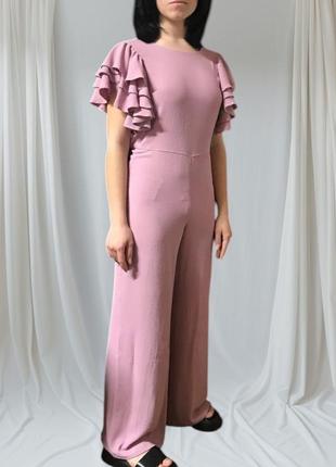 Комбинезон подростковый нарядный с воланами в разных цветах