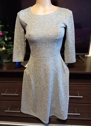 Теплое платье