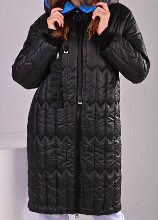 Пальто зима куртка подовжена