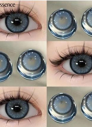 Блакитні контактні лінзи без діоптрій