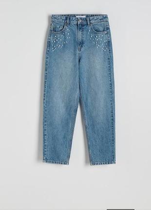 Джинсы mom fit comfort