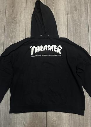 Thrasher черное худи оригинал