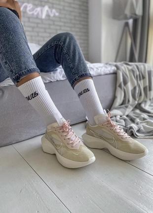 Жіночі кросівки найк nike vista lite beige1 фото