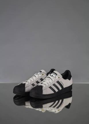 Кросівки adidas superstar gore-tex white & black