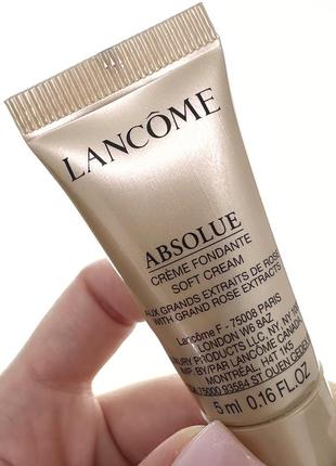 Восстанавливающий осветляющий крем для лица lancome absolue regenerating brightening soft cream