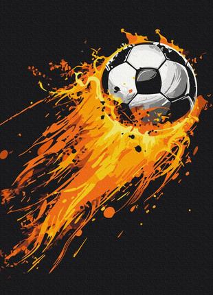 Картина за номерами вогняний гол bs54100