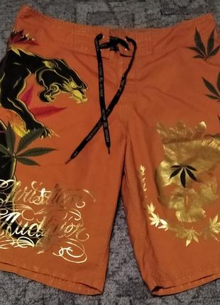 Чоловічі шорти помаранчевого кольору