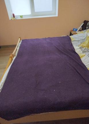 Плед вязаный